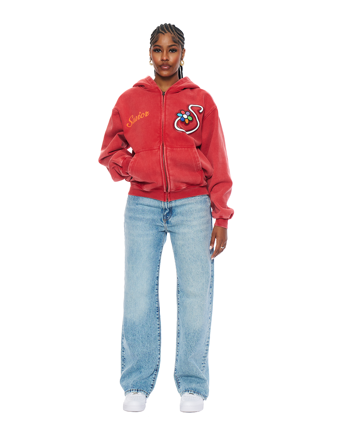 SCARLETT OG "S" ZIP-UP