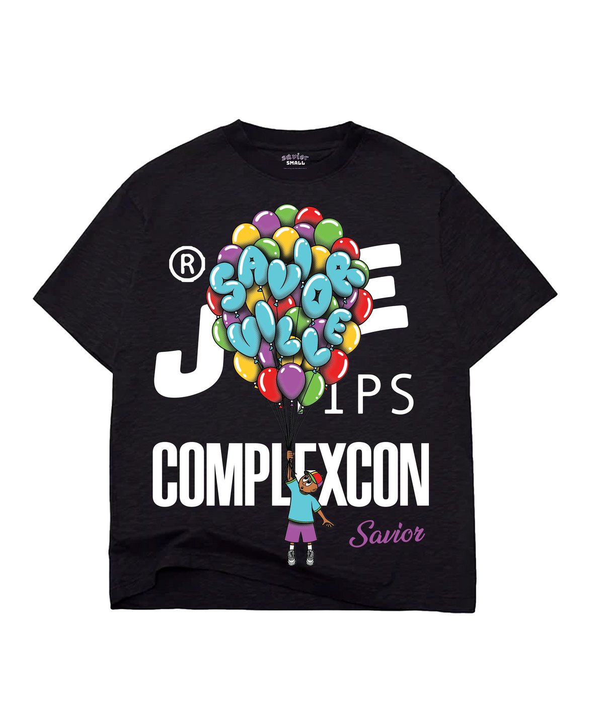 SaviorVille Tee ComplexCon Exclusive  Black