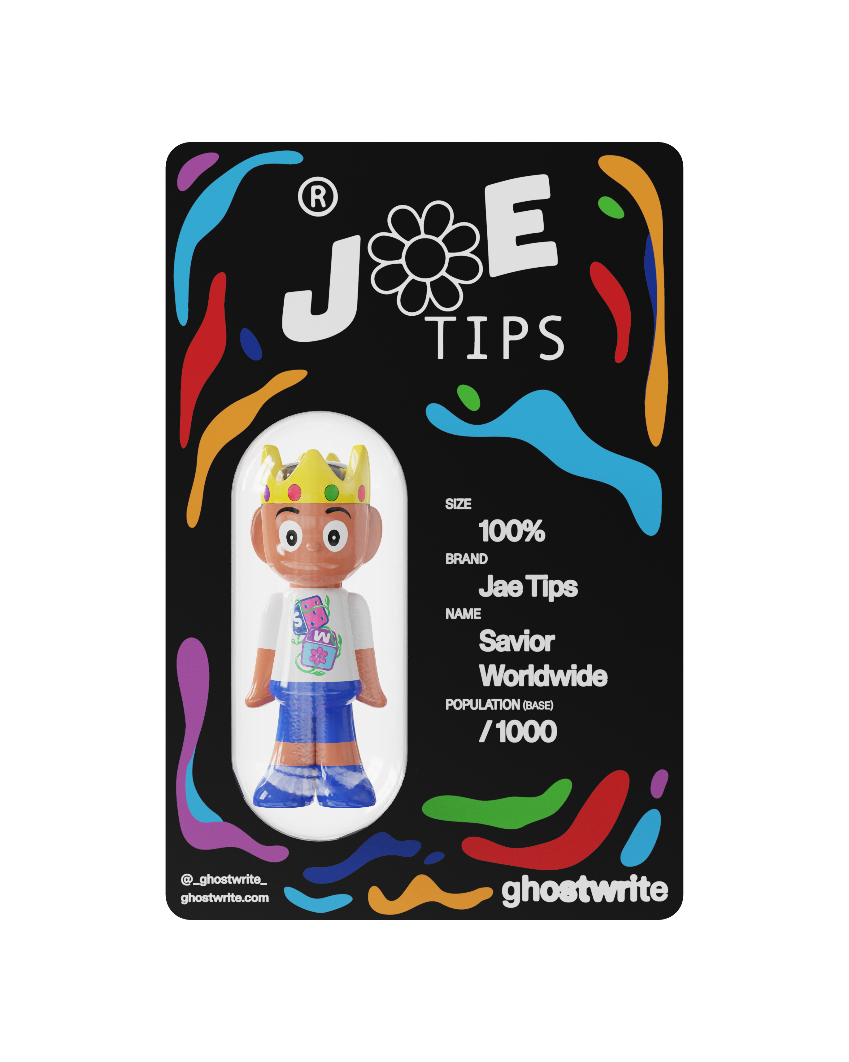 Jae Tips x Ghostwrite 100%