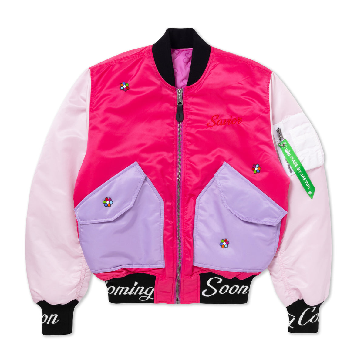 Savior x Alpha Industries Jacket Pink