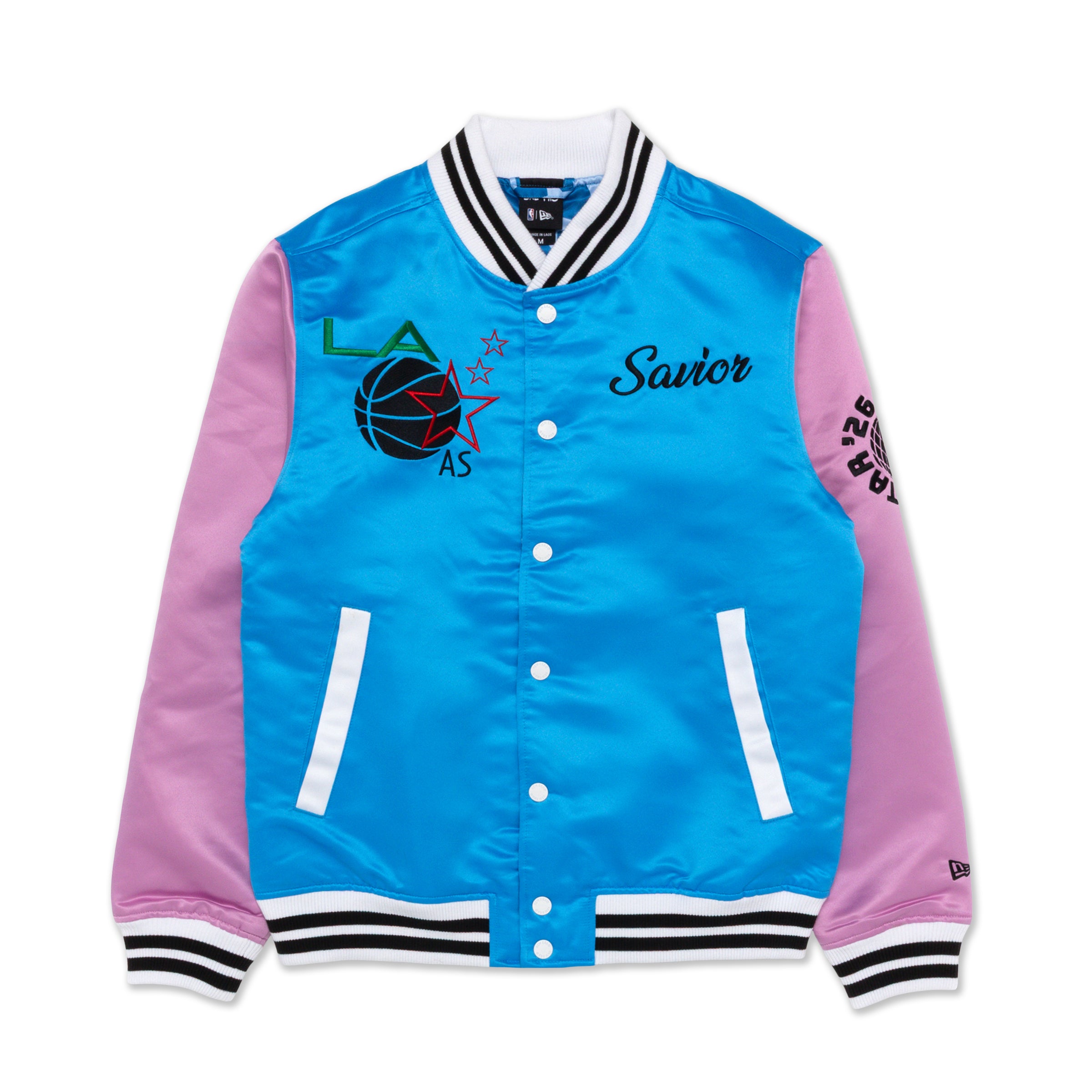 Savior L.A. All Star Jacket - Blue/ Pink