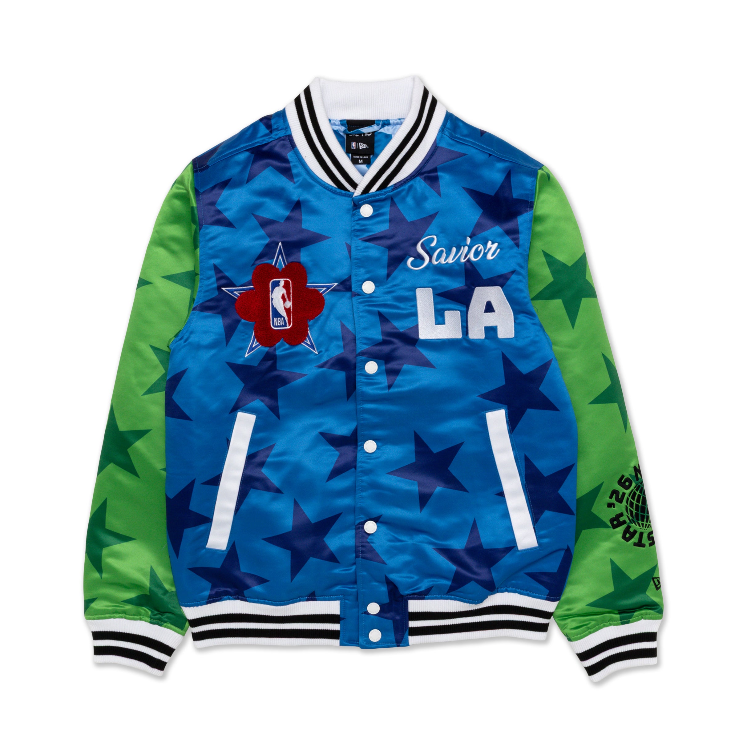 Savior NBA Star Jacket - Blue Stars