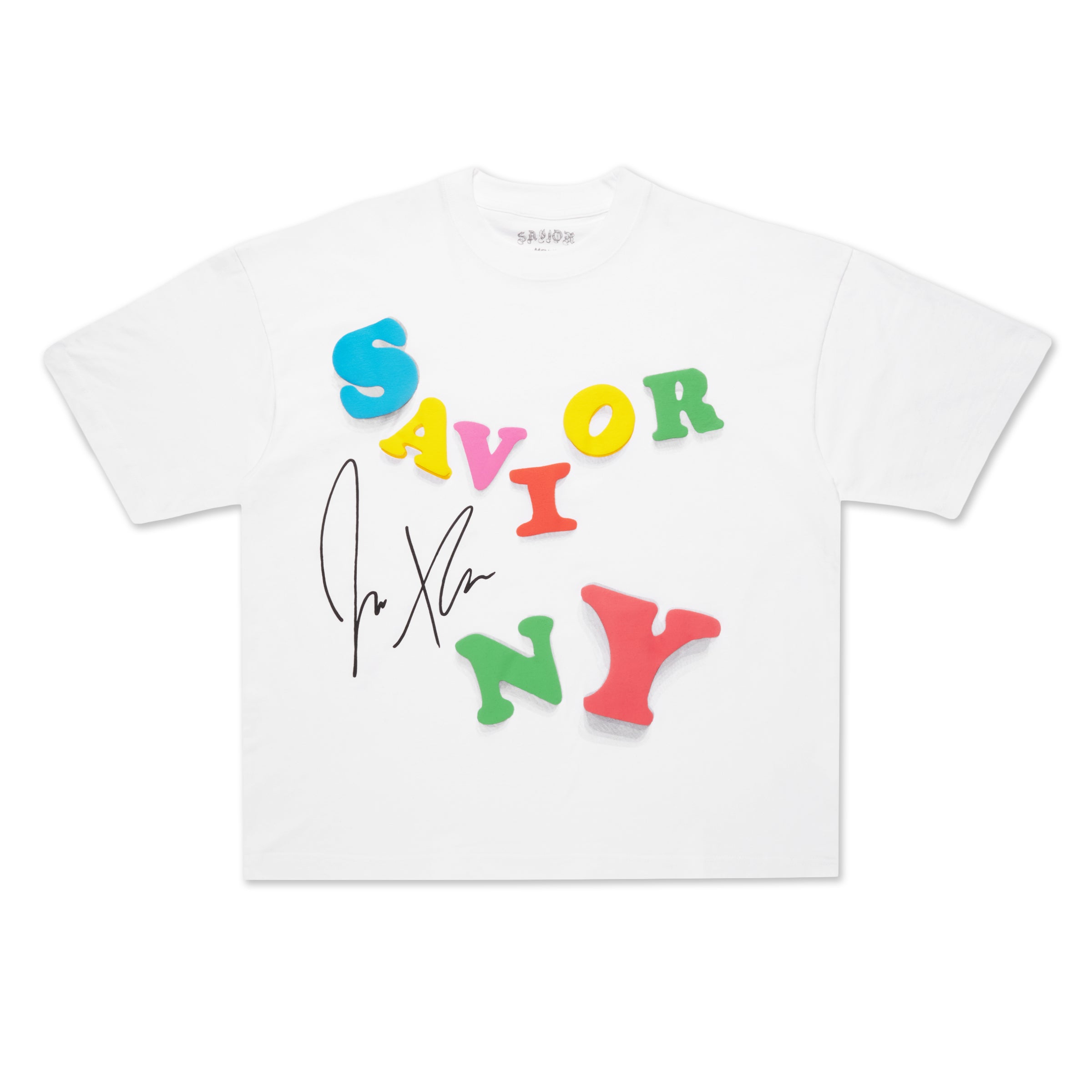 Savior Bubble Letter Tee