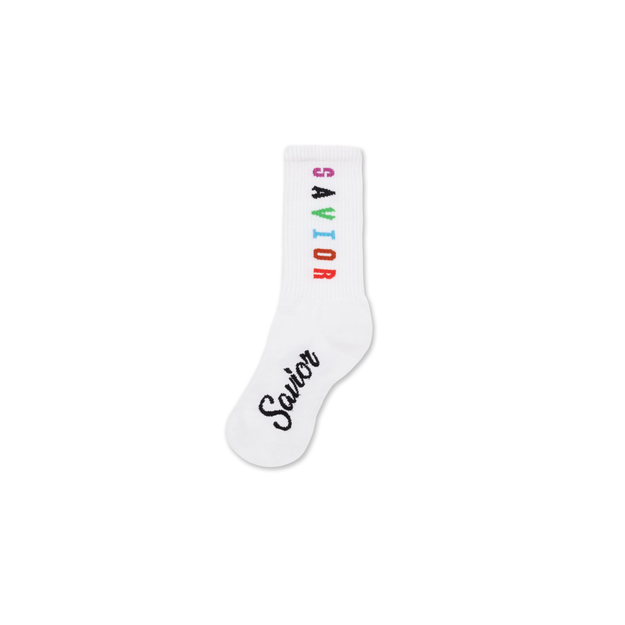 Savior Socks White