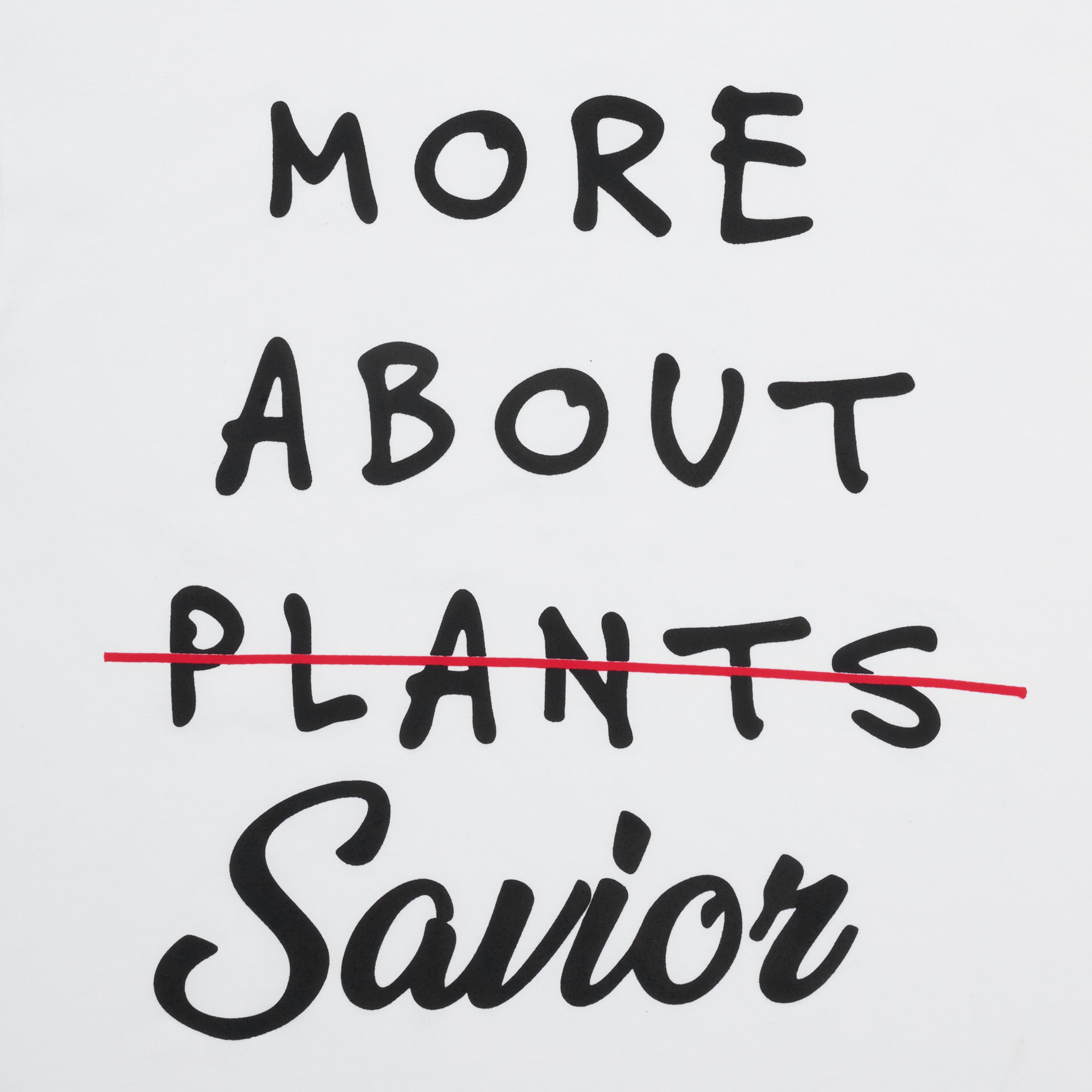 More About Savior Tee