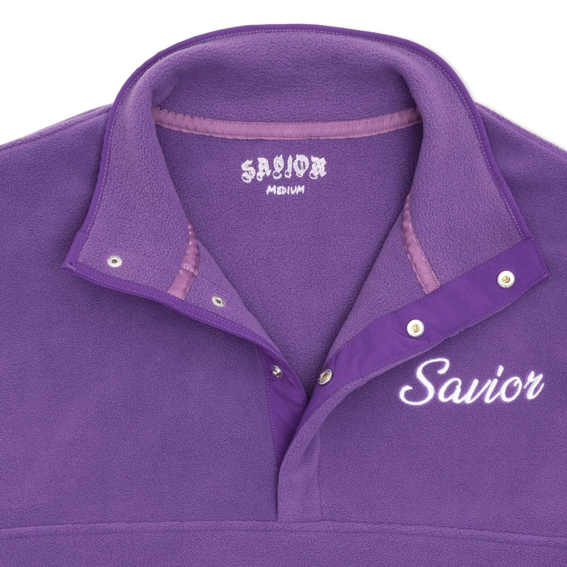 SAVIOR - Pullover Fleece Purple