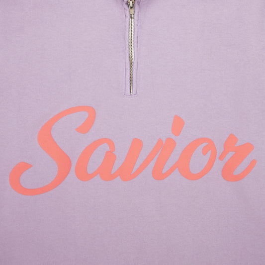 SAVIOR HALF ZIP - LILAC