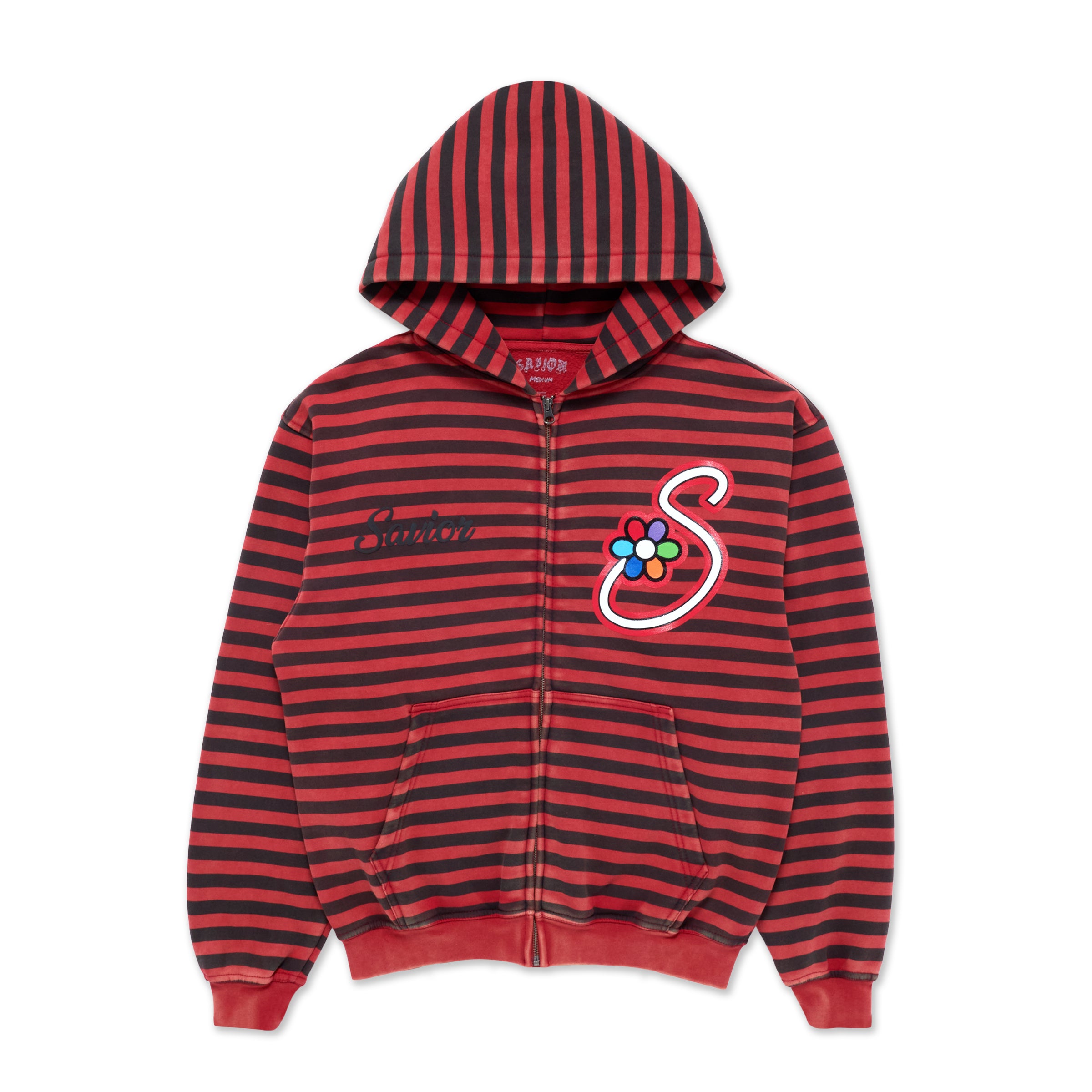 Red Stripe OG "S" Zip Up