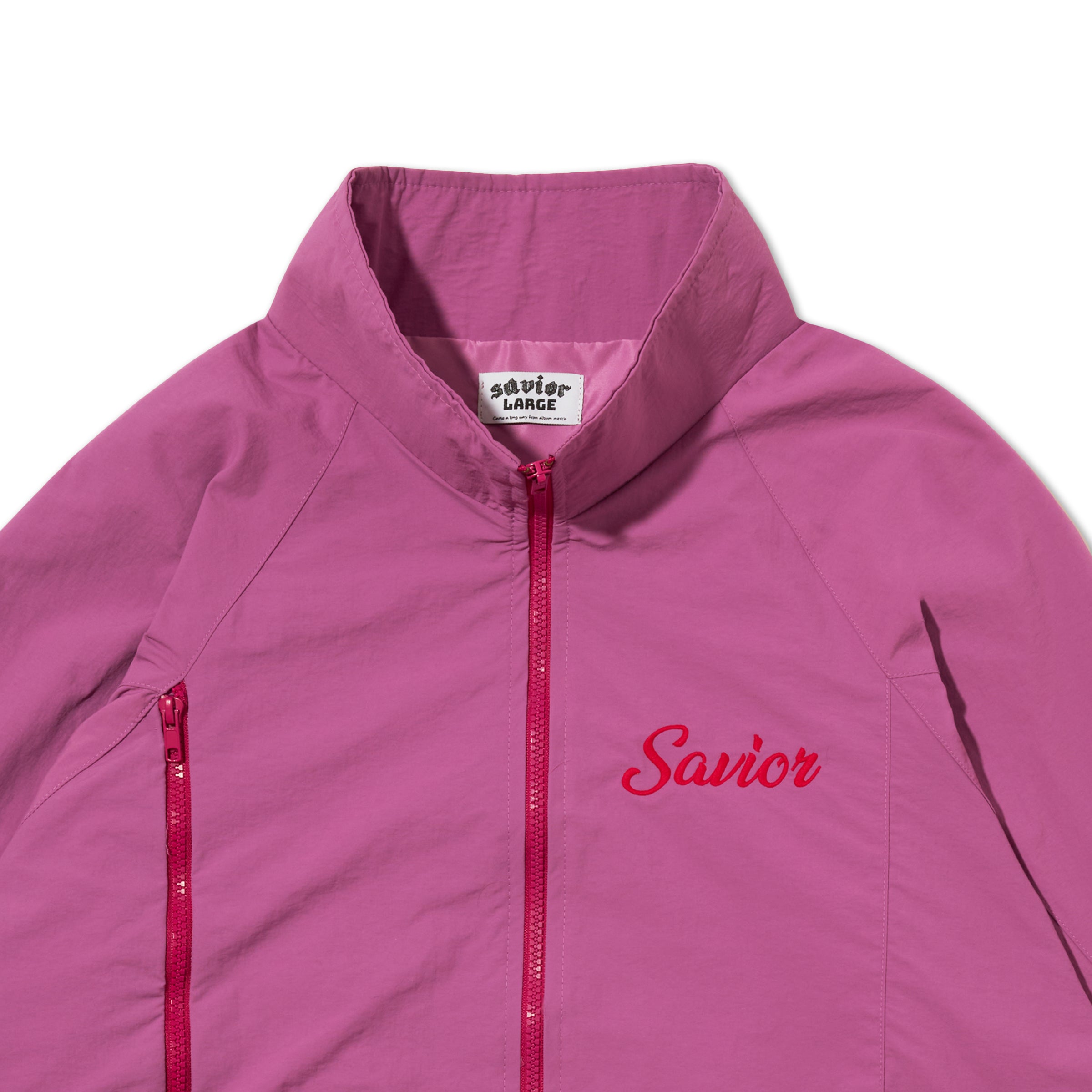 Howard Tracksuit Jacket Magenta