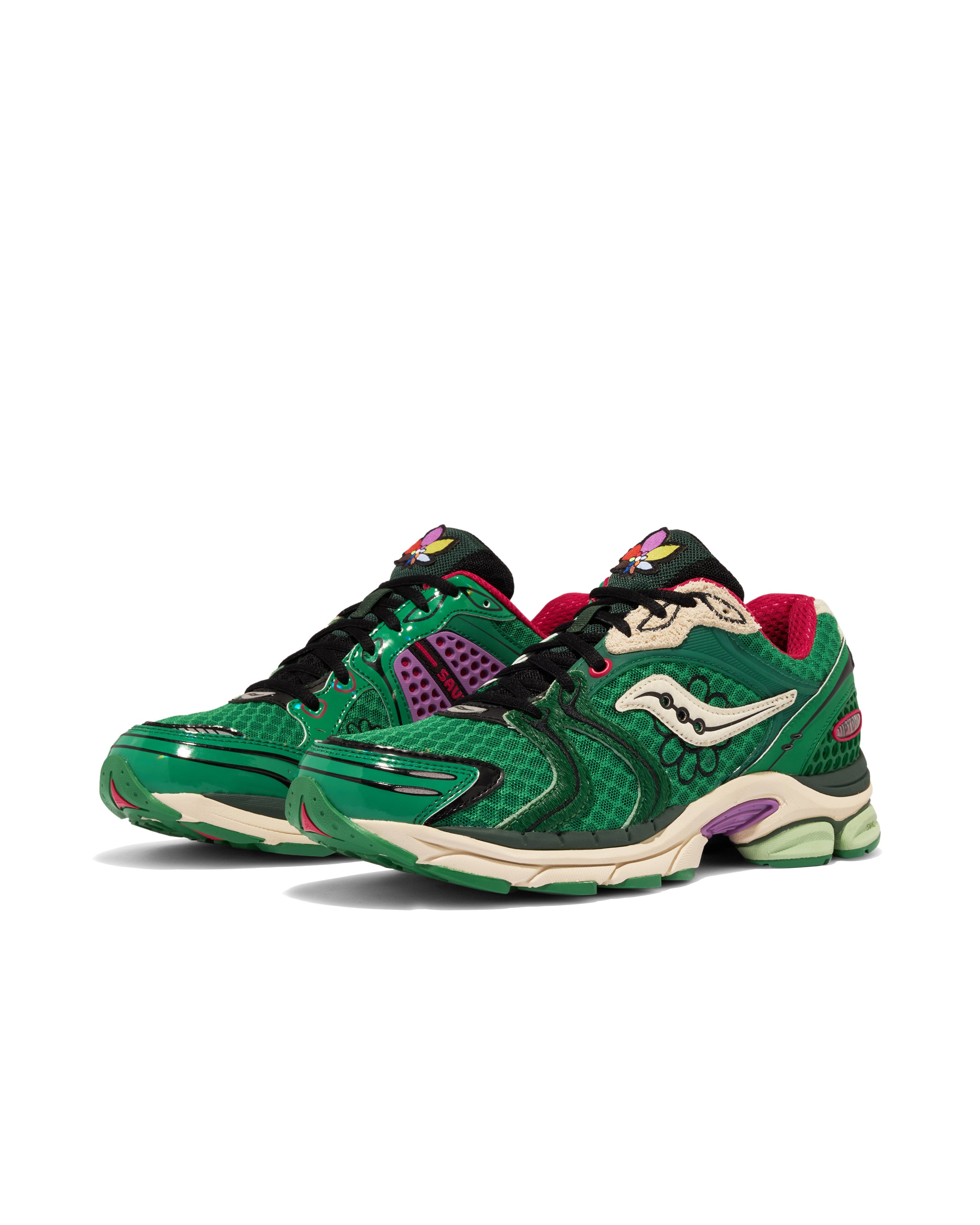 Saucony x Jae Tips Triumph Flowers Grow Uptown -  Sugar Maple